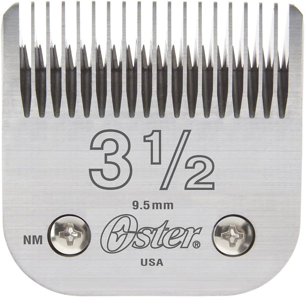 Oster Professional 76918-146 Detachable Clipper Blade Replacement 3 1/2 (3/8") 9.5mm Fits Classic 76, Star-Teq, Powerline, Outlaw