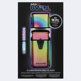 BaBylissPRO UVFOIL LIMITED EDITION IRIDESCENT UV-DISINFECTING SINGLE-FOIL SHAVER