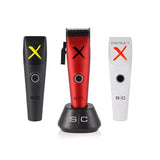 Stylecraft Instinct Professional IN2 Vector Motor Cordless Hair Clipper with Intuitive Torque Control, 3 Modular Lids