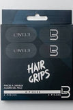 Level 3 Hair Grips 4pk