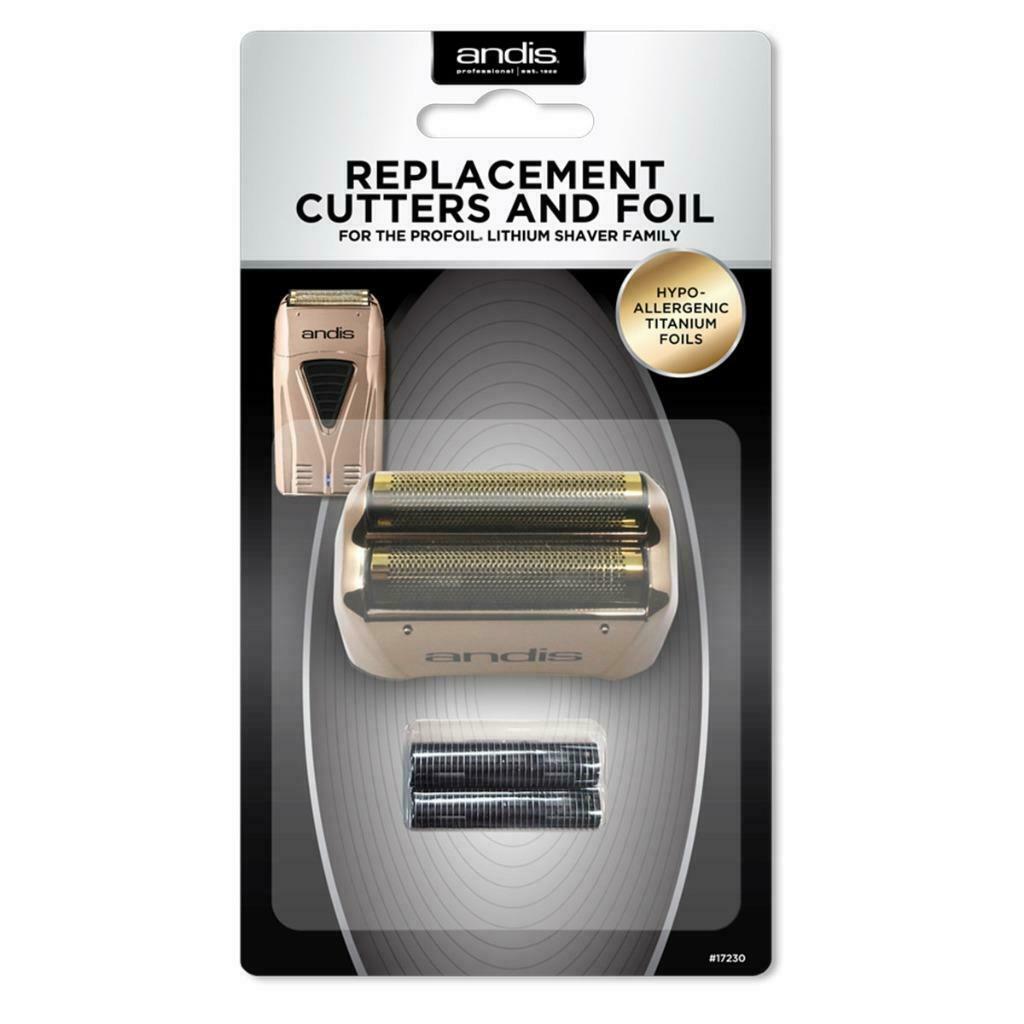 Andis Cutters and Foil Replacement
